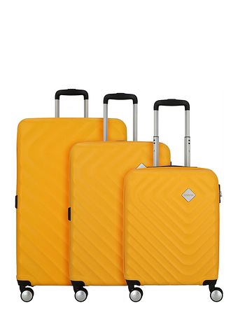 American Tourister Summer Square 4 hjul Kuffert 3-delt med strækfold