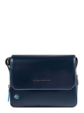 Piquadro Blue Square Messenger-taske Læder 23 cm