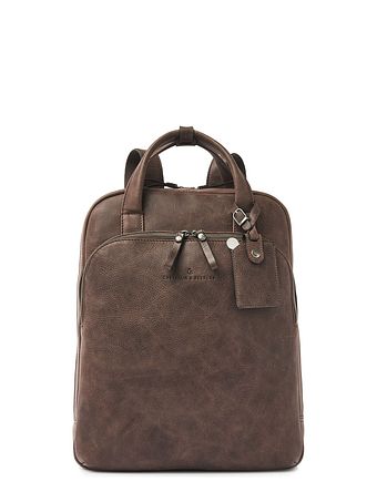 Castelijn & Beerens Carisma rygsæk RFID læder 40 cm laptoprum