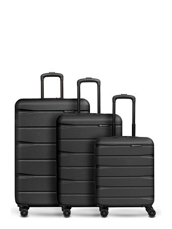 Franky Munich 4.0 4-hjulet kuffertsæt, 3-delt med stretchfoldning