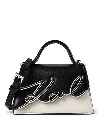 Karl Lagerfeld Signature 2.0 Mini laukku Nahka 14.5 cm Karl Lagerfeld Signature 2.0 Mini laukku Nahka 14.5 cm