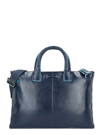 Piquadro Blue Square dokumentmappe læder 42 cm laptoprum Piquadro Blue Square dokumentmappe læder 42 cm laptoprum