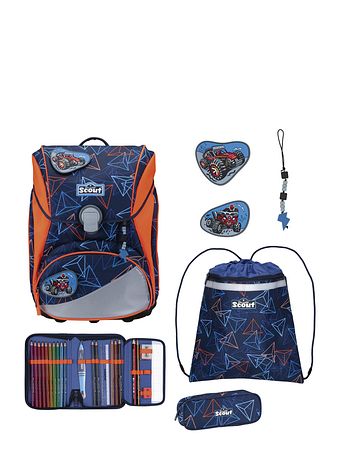 Scout Alpha Skoleransel-sæt 5-delt