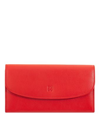 DuDu Barevná kožená peněženka Gandia RFID 19 cm