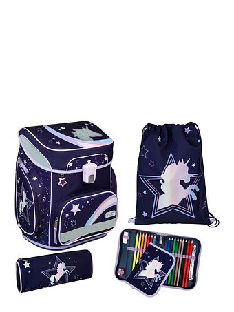 Scooli EasyFit Skoleransel-sæt 5-delt