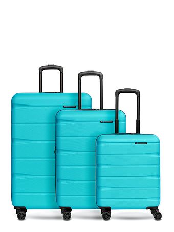 Franky Munich 4.0 4-hjulet kuffertsæt, 3-delt med stretchfoldning