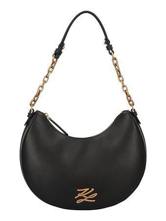 Karl Lagerfeld Autograph Skuldertaske Læder 28 cm Karl Lagerfeld Autograph Skuldertaske Læder 28 cm