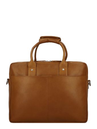 Dermata Dokumentmappe i læder med 39 cm rum til bærbar computer