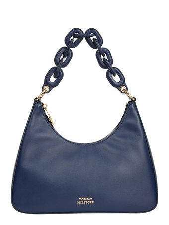 Tommy Hilfiger TH Soft Skuldertaske Læder 38 cm