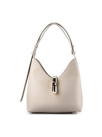Furla Goccia Bolsa de hombro S Piel natural 24 cm Furla Goccia Bolsa de hombro S Piel natural 24 cm