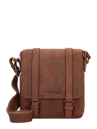 Greenland Nature Montenegro skuldertaske RFID læder 23 cm