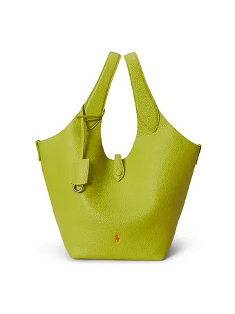 POLO RALPH LAUREN Polo Play Skuldertaske Læder 26 cm POLO RALPH LAUREN Polo Play Skuldertaske Læder 26 cm
