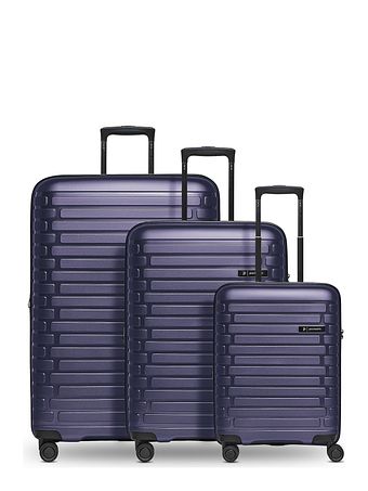 Pactastic Collection 04 THE THREE SET + 4 hjul Kuffert 3-delt med strækfold