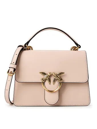 PINKO Love One Bolso Piel natural 23 cm PINKO Love One Bolso Piel natural 23 cm