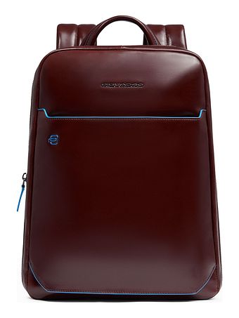 Piquadro Blue Square Daypack RFID-beskyttelse Læder 37 cm Laptoprum