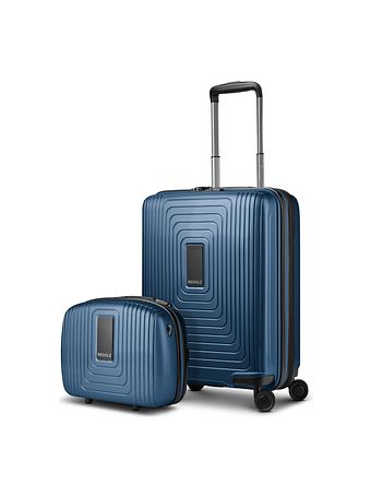 Redolz Essentials 14 kuffertsæt 2 stk. kabine trolley med stretch fold & beautycase Redolz Essentials 14 kuffertsæt 2 stk. kabine trolley med stretch fold & beautycase