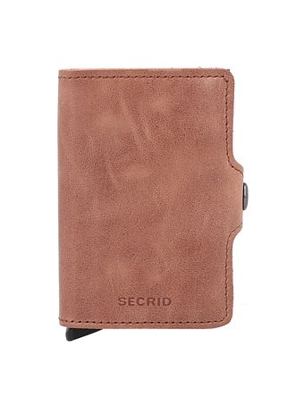 Secrid Twinwallet Vintage pouzdro na kreditní karty RFID kožené 6,5 cm