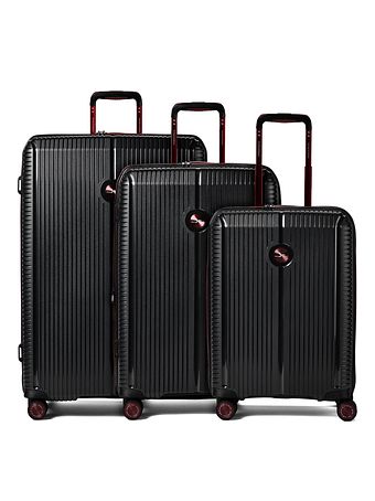 Polestream Paris 4 hjul Kuffert 3-delt med strækfold