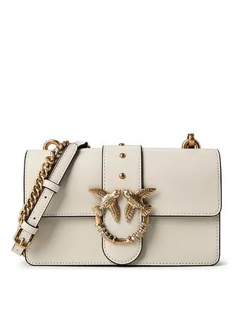 PINKO Love One Crossbody-laukku Nahka 21 cm PINKO Love One Crossbody-laukku Nahka 21 cm