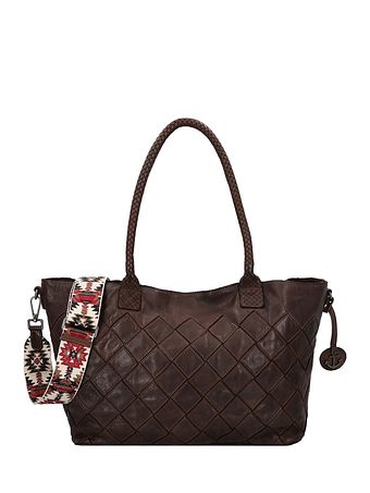 Harbour 2nd Leontina Skuldertaske Læder 40 cm