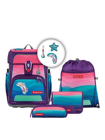 Step by Step Cloud Ocean Skoleransel-sæt