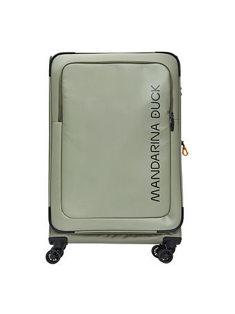 Mandarina Duck Eco Coated 4 hjul Trolley L 78 cm med strækfold
