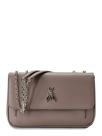 Patrizia Pepe Fly Skuldertaske Læder 25 cm