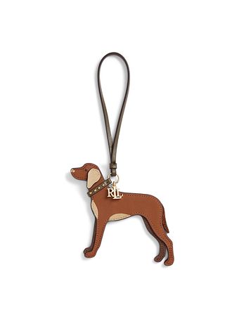 Lauren Ralph Lauren Viszla taske-tag i læder 10 cm Lauren Ralph Lauren Viszla taske-tag i læder 10 cm