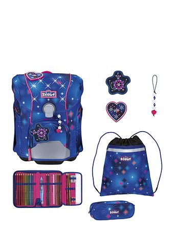 Scout Micro Skoleransel-sæt 5-delt