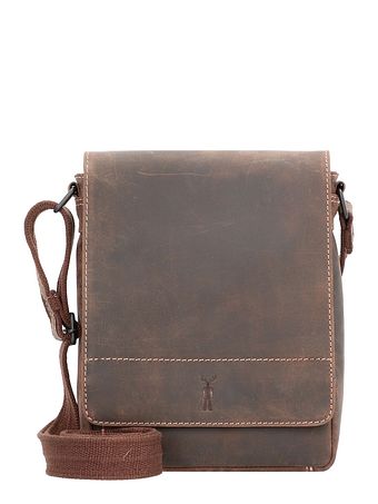 Jack Kinsky Baltimore 3 skuldertaske i læder 19 cm