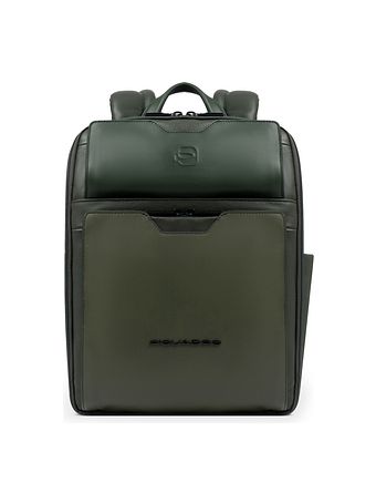 Piquadro Ael Batoh Kůže 37 cm Kapsa na notebook