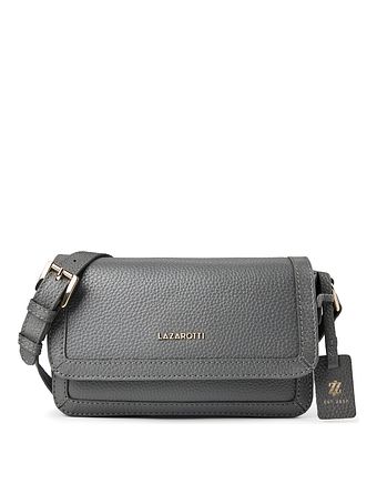 Lazarotti Bologna Leather Crossbody taška Kůže 21 cm