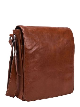 Leonhard Heyden Cambridge skuldertaske i læder 23 cm