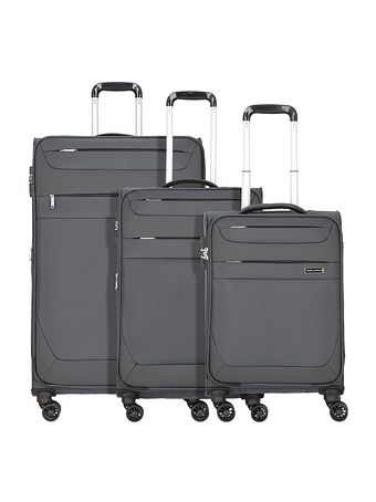 Worldpack Dublin 4 hjul Kuffert 3-delt med strækfold Worldpack Dublin 4 hjul Kuffert 3-delt med strækfold