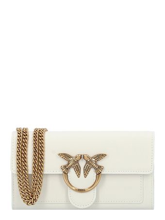 PINKO Love One Clutch taske Læder 19 cm
