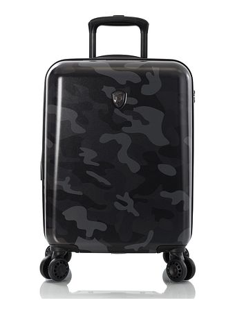 Heys Black Camo 4 hjul Kabinetrolley S 53 cm med strækfold