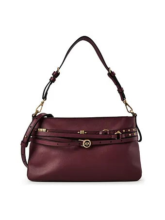 PINKO Love Bag Bolsa de hombro Piel natural 26 cm PINKO Love Bag Bolsa de hombro Piel natural 26 cm