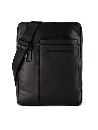 Piquadro Skuldertaske Læder 27 cm