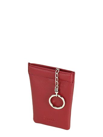 Esquire Logo-nøgleholder i læder 8 cm Esquire Logo-nøgleholder i læder 8 cm