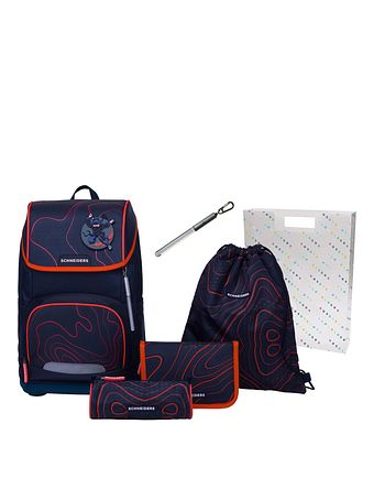 Schneiders Ergoplus Skoleransel-sæt 8-delt