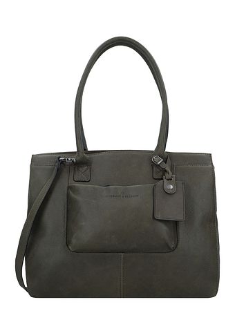 Castelijn & Beerens Carisma skuldertaske RFID-læder 38 cm rum til bærbar computer