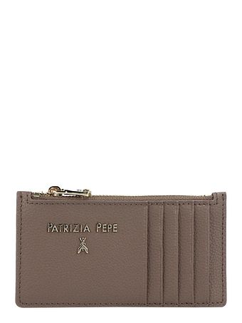Patrizia Pepe Kreditkortetui Læder 13 cm