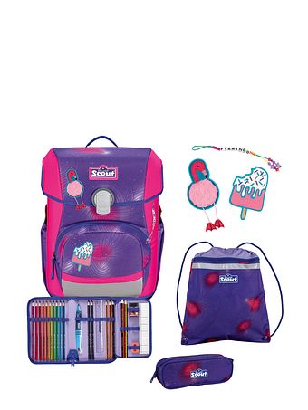 Scout Neo Skoleransel-sæt 4-delt