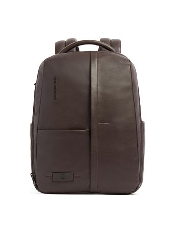 Piquadro Russell Zaino da lavoro Protezione RFID Vera Pelle 42 cm Vano porta PC Piquadro Russell Zaino da lavoro Protezione RFID Vera Pelle 42 cm Vano porta PC