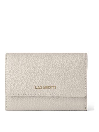 Lazarotti Bologna Kožená peněženka XL s přihrádkou na zip kůže 14 cm