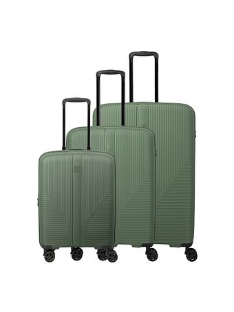 Travelite Air Stripe 4-hjulig Resväskset 3-delad med expansionsveck Travelite Air Stripe 4-hjulig Resväskset 3-delad med expansionsveck
