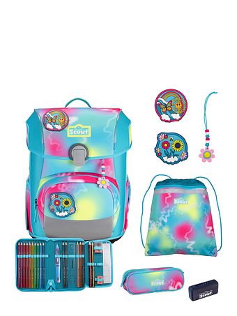 Scout Neo Exklusiv Safety Light Skoleransel-sæt 5-delt
