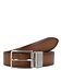 Lloyd Men's Belts cognac-schwarz