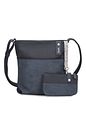 Zwei Jana Bolso bandolera 29 cm - nubuk ink Zwei Jana Bolso bandolera 29 cm