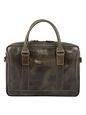 Buckle & Seam Everett salkku nahka 38 cm kannettava tietokone lokero